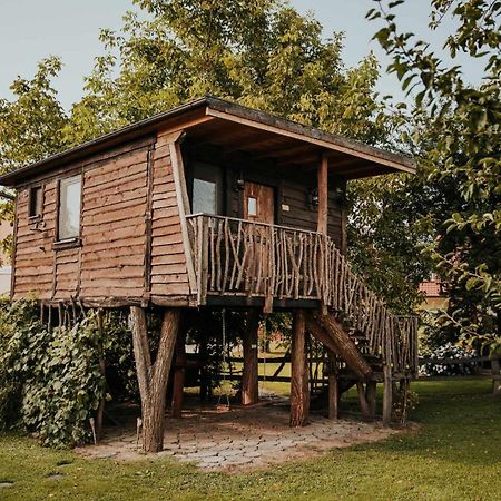Treehouse Drevesna Hiska Strkovo Gnezdo Ranc Jures 호텔 류토메르 외부 사진